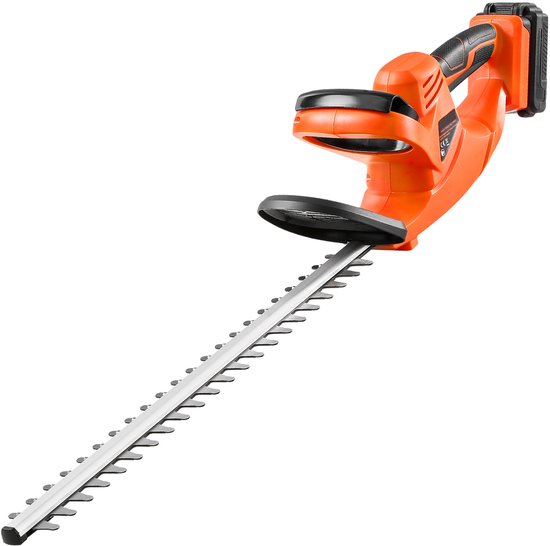 Elektrische Heggenschaar, 1200 O/min, Snoeischaar voor Takken, 20 V 2 A Accu, Heggenschaar met 51 cm Dual-Action Mes & Veilig Ontwerp, Tuingereedschap voor Gras- en Tuinverzorging