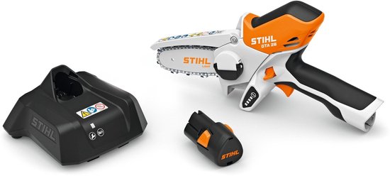Stihl accu mini kettingzaag SET - Snoeischaar - Snoeizaag - hand kettingzaag - Professioneel- Hovenier- Tuinman